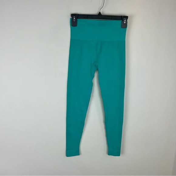 Set Active Sculpt Flex Aqua Blue Leggings Size S B14 - Picture 5 of 6